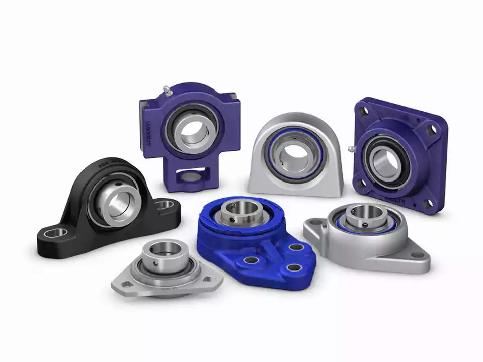 Flanged Disc Units & Pressed Housing Round Units - JVN Bearings FZE