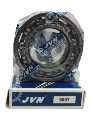 JVN DEEP GROOVE BALL BEARINGS - 6007 WITH BOX - WHITE BACKGROUND