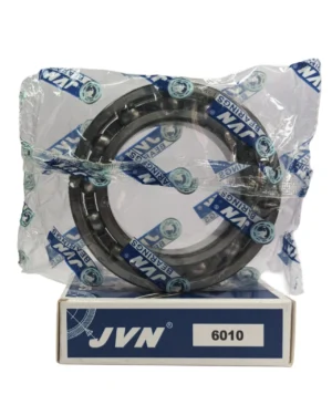 JVN DEEP GROOVE BALL BEARINGS - 6010 WITH BOX - WHITE BACKGROUND