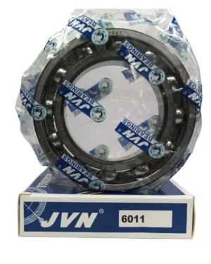 JVN DEEP GROOVE BALL BEARINGS - 6011 WITH BOX - WHITE BACKGROUND