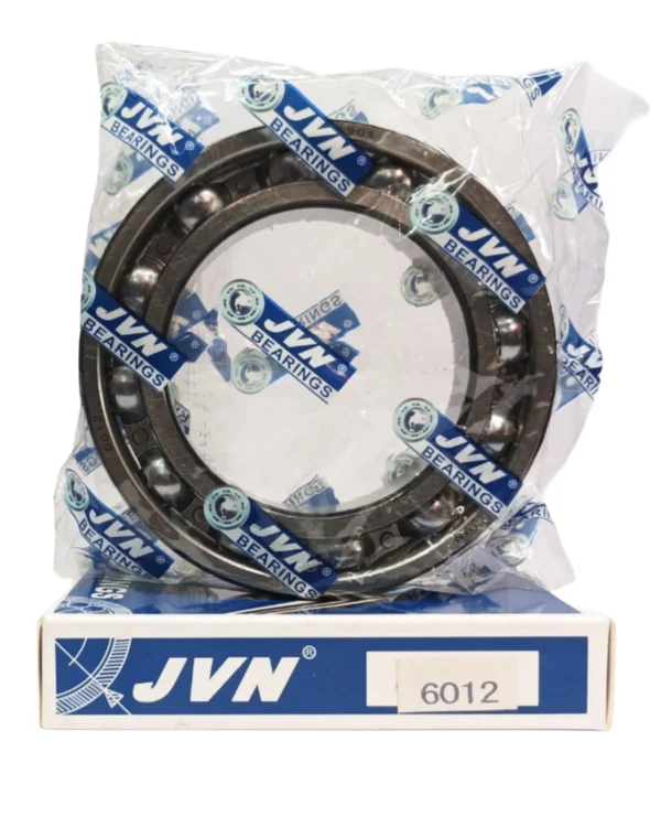 JVN DEEP GROOVE BALL BEARINGS - 6012 WITH BOX - WHITE BACKGROUND