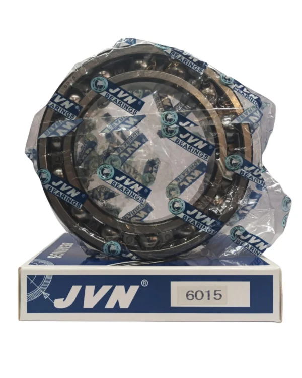 JVN DEEP GROOVE BALL BEARINGS - 6015 WITH BOX - WHITE BACKGROUND