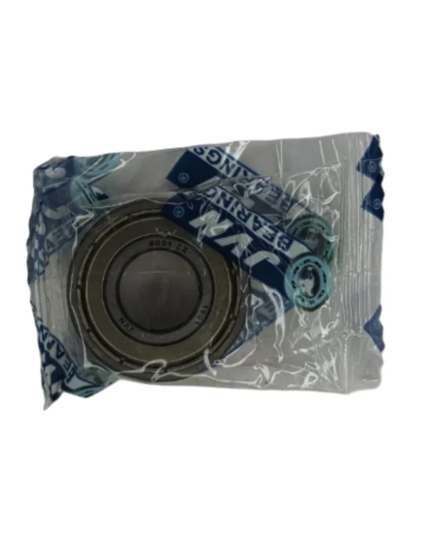 JVN 6001 ZZ Ball Bearing (12x28x8mm) – Shielded Type with Steel Shields | Z2V2+ Grade | Chrome Steel | G10 Balls | High RPM | For Small Electric Motors, Fans, Bicycles, Skateboards, Inline Skates, Automotive Components, Vacuum Cleaners, General Industrial Applications – 1PC