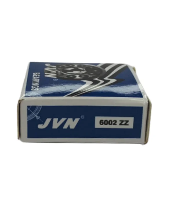 JVN 6002 ZZ Ball Bearing (15x32x9mm) – Shielded Type with Steel Shields | Z2V2+ Grade | Chrome Steel | G10 Balls | High RPM | For Small Electric Motors, Fans, Bicycles, Skateboards, Inline Skates, Automotive Components, Vacuum Cleaners, General Industrial Applications – 1PC