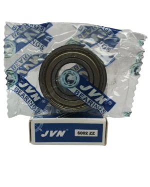 JVN DEEP GROOVE BALL BEARINGS - 6002 ZZ WITH BOX - WHITE BACKGROUND