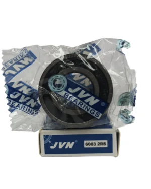 JVN DEEP GROOVE BALL BEARINGS - 6003 2RS WITH BOX - WHITE BACKGROUND