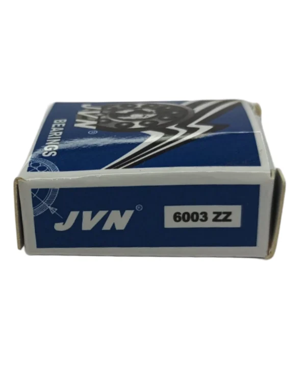 JVN 6003 ZZ Ball Bearing (17x35x10mm) – Shielded Type with Steel Shields | Z2V2+ Grade | Chrome Steel | G10 Balls | High RPM | For Small Electric Motors, Fans, Bicycles, Skateboards, Inline Skates, Automotive Components, Vacuum Cleaners, General Industrial Applications – 1PC
