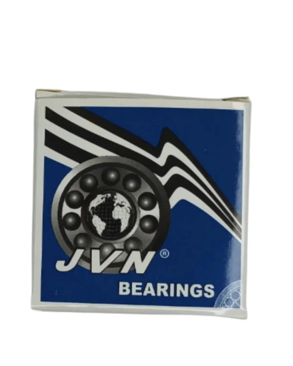 JVN DEEP GROOVE BALL BEARINGS - 6005 2RS BOX - WHITE BACKGROUND copy JVN 6005 2RS Ball Bearing (25x47x12mm) – Sealed Type with Rubber Seals | Z2V2+ Grade | Chrome Steel | G10 Balls | High RPM | For Small Electric Motors, Fans, Bicycles, Skateboards, Inline Skates, Automotive Components, Vacuum Cleaners, General Industrial Applications – 1PC