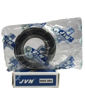 JVN DEEP GROOVE BALL BEARINGS - 6005 2RS WITH BOX - WHITE BACKGROUND