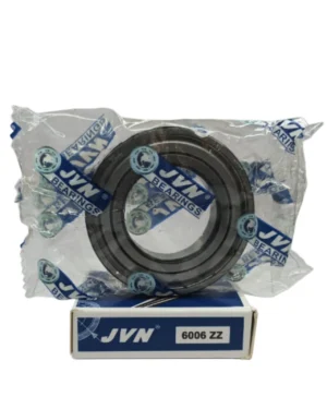 JVN DEEP GROOVE BALL BEARINGS - 6006 ZZ WITH BOX - WHITE BACKGROUND