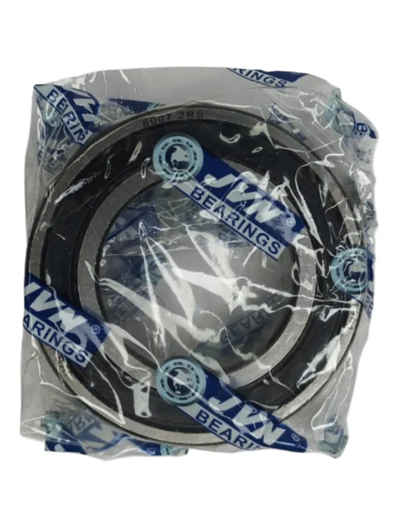 JVN 6007 2RS Ball Bearing (35x62x14mm) – Sealed Type with Rubber Seals | Z2V2+ Grade | Chrome Steel | G10 Balls | High RPM | For Electric Motors, Fans, Bicycles, Motorcycles, Automotive Components, Vacuum Cleaners, Pumps, General Industrial Applications – 1PC