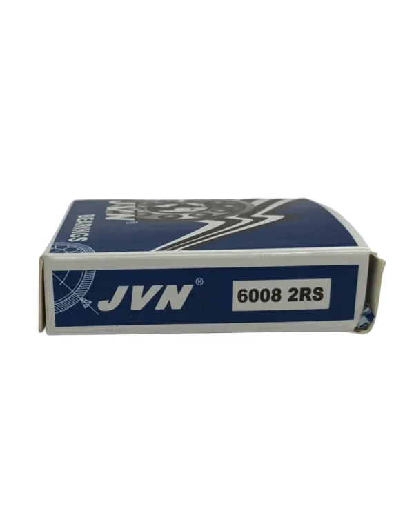 JVN 6008 2RS Ball Bearing (40x68x15mm) – Sealed Type with Rubber Seals | Z2V2+ Grade | Chrome Steel | G10 Balls | High RPM | For Electric Motors, Fans, Bicycles, Motorcycles, Automotive Components, Pumps, Compressors, General Industrial Applications – 1PC