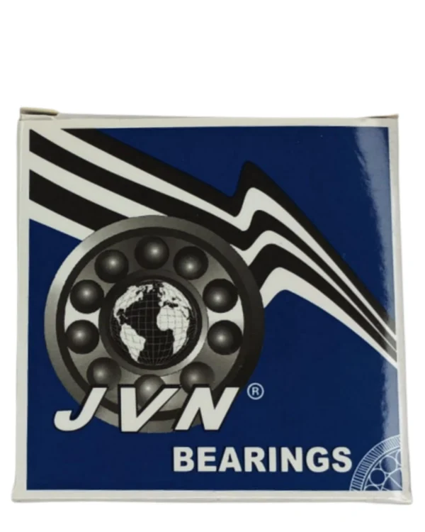 JVN DEEP GROOVE BALL BEARINGS - 6008 ZZ BOX - WHITE BACKGROUND copy JVN 6008 ZZ Ball Bearing (40x68x15mm) – Shielded Type with Steel Shields | Z2V2+ Grade | Chrome Steel | G10 Balls | High RPM | For Electric Motors, Fans, Bicycles, Motorcycles, Automotive Components, Pumps, Compressors, General Industrial Applications – 1PC