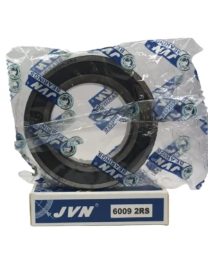 JVN DEEP GROOVE BALL BEARINGS - 6009 2RS WITH BOX - WHITE BACKGROUND