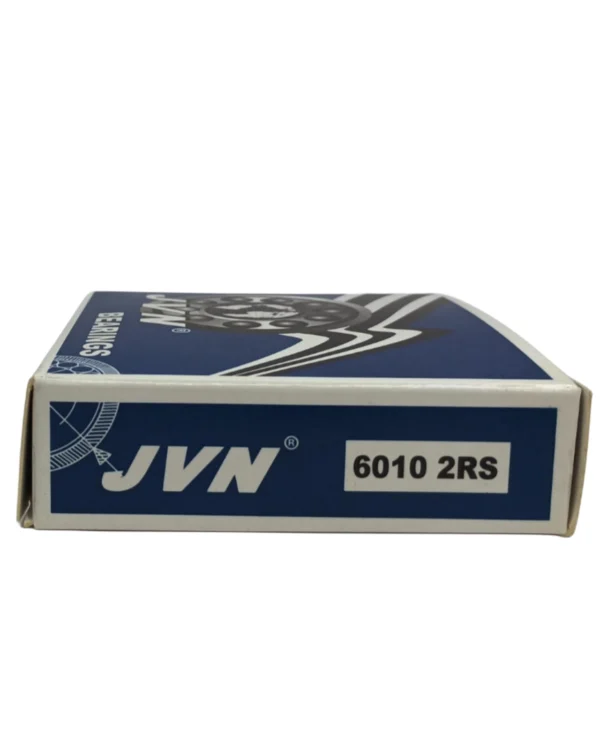 JVN 6010 2RS Ball Bearing (50x80x16mm) – Sealed Type with Rubber Seals | Z2V2+ Grade | Chrome Steel | G10 Balls | High RPM | For Pumps, Gearboxes, Electric Motors, Agricultural Equipment, Trucks, General Industrial Applications – 1PC