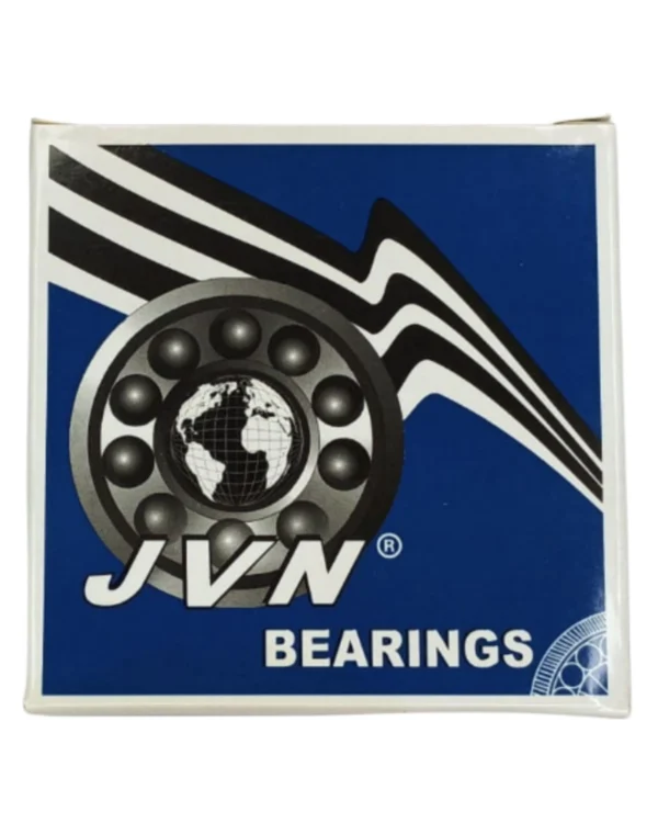 JVN DEEP GROOVE BALL BEARINGS - 6010 ZZ BOX - WHITE BACKGROUND copy JVN 6010 ZZ Ball Bearing (50x80x16mm) – Shielded Type with Steel Shields | Z2V2+ Grade | Chrome Steel | G10 Balls | High RPM | For Pumps, Gearboxes, Electric Motors, Agricultural Equipment, Trucks, General Industrial Applications – 1PC