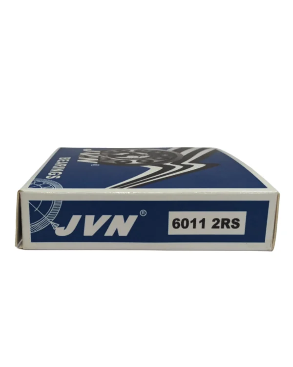 JVN 6011 2RS Ball Bearing (55x90x18mm) – Sealed Type with Rubber Seals | Z2V2+ Grade | Chrome Steel | G10 Balls | High RPM | For Pumps, Gearboxes, Electric Motors, Agricultural Equipment, Trucks, General Industrial Applications – 1PC