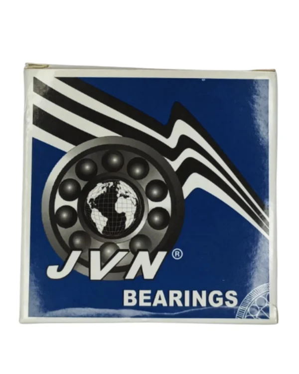 JVN DEEP GROOVE BALL BEARINGS - 6011 ZZ BOX - WHITE BACKGROUND copy JVN 6011 ZZ Ball Bearing (55x90x18mm) – Shielded Type with Steel Shields | Z2V2+ Grade | Chrome Steel | G10 Balls | High RPM | For Pumps, Gearboxes, Electric Motors, Agricultural Equipment, Trucks, General Industrial Applications – 1PC
