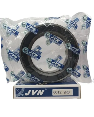 JVN DEEP GROOVE BALL BEARINGS - 6012 2RS WITH BOX - WHITE BACKGROUND
