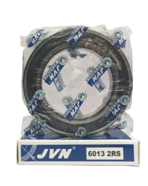 JVN DEEP GROOVE BALL BEARINGS - 6013 2RS WITH BOX - WHITE BACKGROUND