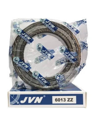 JVN DEEP GROOVE BALL BEARINGS - 6013 ZZ WITH BOX - WHITE BACKGROUND