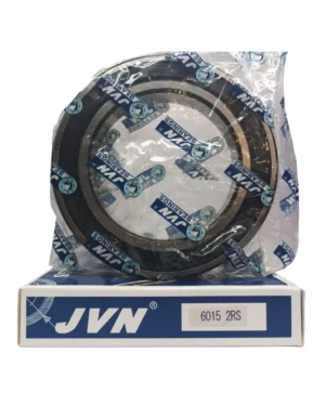 JVN DEEP GROOVE BALL BEARINGS - 6015 2RS WITH BOX - WHITE BACKGROUND