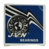 JVN 6201 2RS Ball Bearing (12x32x10mm) – Sealed Type with Rubber Seals | Z2V2+ Grade | Chrome Steel | G10 Balls | High RPM | For Fans, Motors, Grinders, Mixers, Crushers, Textile Machines, Agricultural Equipment, Bicycles, 2 Wheelers, 3 Wheelers, 4 Wheelers, Trucks, Buses, General Industrial Applications – 1PC