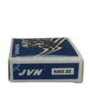 JVN DEEP GROOVE BALL BEARINGS - 6203 ZZ SIDE BOX - WHITE BACKGROUND copy JVN 6203 ZZ Ball Bearing (17x40x12mm) – Shielded Type with Steel Shields | Z2V2+ Grade | Chrome Steel | G10 Balls | High RPM | For Fans, Motors, Grinders, Mixers, Crushers, Textile Machines, Agricultural Equipment, Bicycles, 2 Wheelers, 3 Wheelers, 4 Wheelers, Trucks, Buses, General Industrial Applications – 1PC