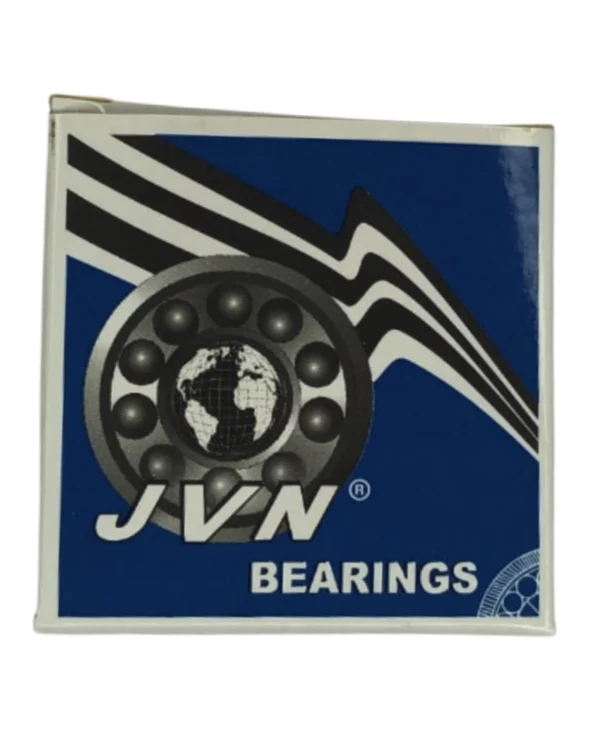 JVN DEEP GROOVE BALL BEARINGS - 6204 2RS BOX - WHITE BACKGROUND copy JVN 6204 2RS Ball Bearing (20x47x14mm) – Sealed Type with Rubber Seals | Z2V2+ Grade | Chrome Steel | G10 Balls | High RPM | For Fans, Motors, Grinders, Mixers, Crushers, Textile Machines, Agricultural Equipment, Bicycles, 2 Wheelers, 3 Wheelers, 4 Wheelers, Trucks, Buses, General Industrial Applications – 1PC