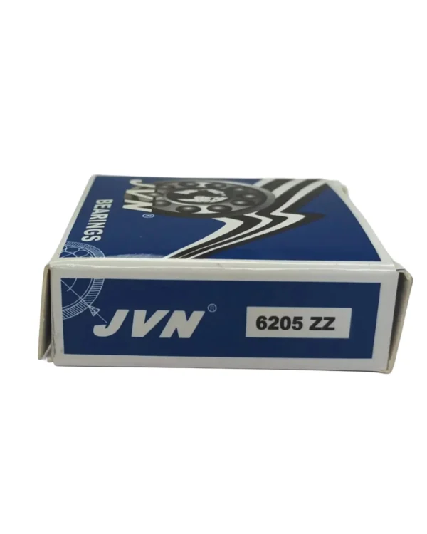 JVN 6205 ZZ Ball Bearing (25x52x15mm) – Shielded Type with Steel Shields | Z2V2+ Grade | Chrome Steel | G10 Balls | High RPM | For Fans, Motors, Grinders, Mixers, Crushers, Textile Machines, Agricultural Equipment, Bicycles, 2 Wheelers, 3 Wheelers, 4 Wheelers, Trucks, Buses, General Industrial Applications – 1PC