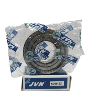 JVN DEEP GROOVE BALL BEARINGS - 6205 ZZ WITH BOX - WHITE BACKGROUND