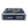 JVN 6206 2RS Ball Bearing (30x62x16mm) – Sealed Type with Rubber Seals | Z2V2+ Grade | Chrome Steel | G10 Balls | High RPM | For Fans, Motors, Grinders, Mixers, Crushers, Textile Machines, Agricultural Equipment, Bicycles, 2 Wheelers, 3 Wheelers, 4 Wheelers, Trucks, Buses, General Industrial Applications – 1PC