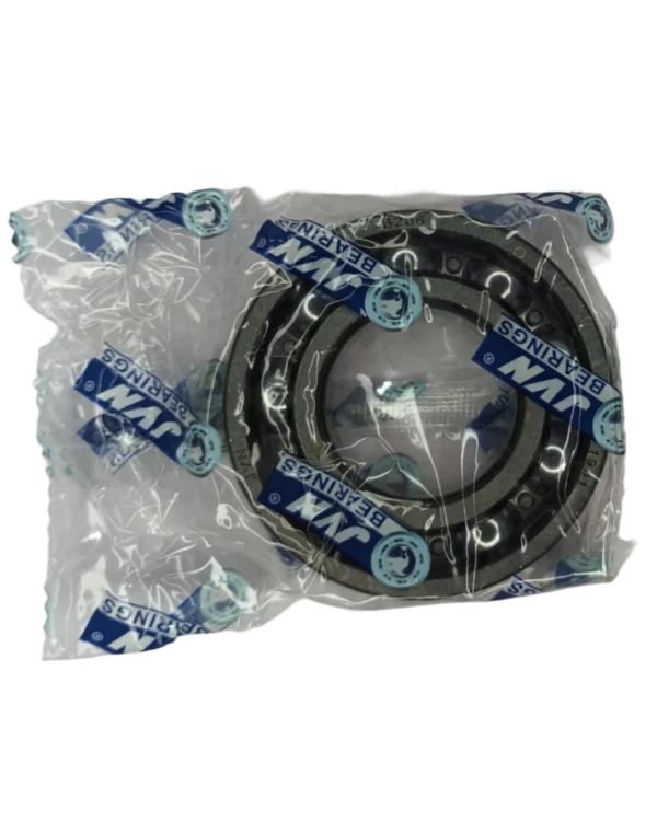 JVN 6206 Ball Bearing (30x62x16mm) – Open Type | Z2V2+ Grade | Chrome Steel | G10 Balls | High RPM | For Electric Motors, Washing Machines, Small Pumps, Power Tools, Conveyor Systems, Small Gearboxes, Air Compressors, General Industrial & Automotive Applications – 1PC