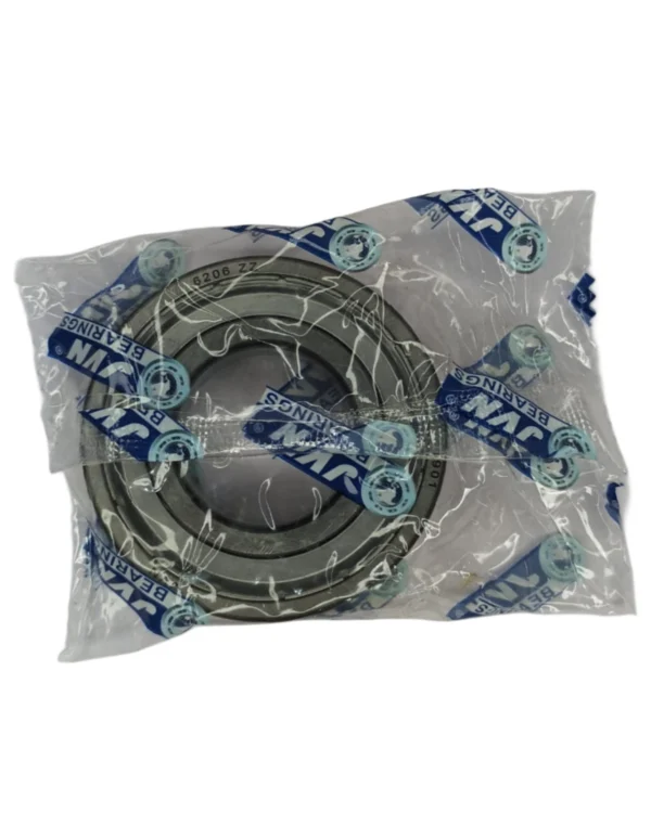 JVN 6206 ZZ Ball Bearing (30x62x16mm) – Shielded Type with Steel Shields | Z2V2+ Grade | Chrome Steel | G10 Balls | High RPM | For Fans, Motors, Grinders, Mixers, Crushers, Textile Machines, Agricultural Equipment, Bicycles, 2 Wheelers, 4 Wheelers – 1PC
