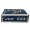 JVN 6206 ZZ Ball Bearing (30x62x16mm) – Shielded Type with Steel Shields | Z2V2+ Grade | Chrome Steel | G10 Balls | High RPM | For Fans, Motors, Grinders, Mixers, Crushers, Textile Machines, Agricultural Equipment, Bicycles, 2 Wheelers, 4 Wheelers – 1PC