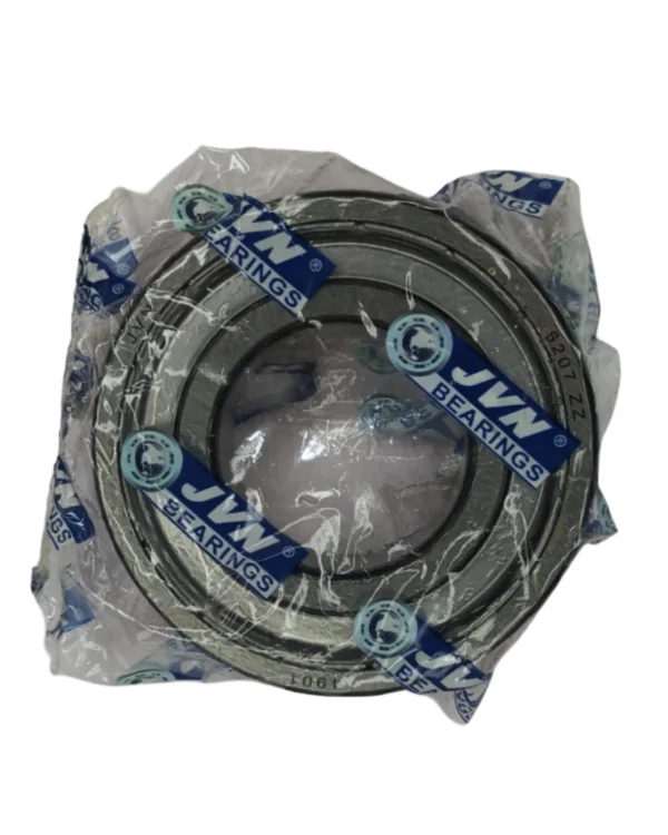 JVN 6207 ZZ Ball Bearing (35x72x17mm) – Shielded Type with Steel Shields | Z2V2+ Grade | Chrome Steel | G10 Balls | High RPM | For Fans, Motors, Grinders, Mixers, Crushers, Textile Machines, Agricultural Equipment, Bicycles, 2 Wheelers, 4 Wheelers – 1PC