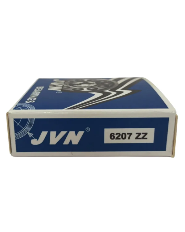 JVN 6207 ZZ Ball Bearing (35x72x17mm) – Shielded Type with Steel Shields | Z2V2+ Grade | Chrome Steel | G10 Balls | High RPM | For Fans, Motors, Grinders, Mixers, Crushers, Textile Machines, Agricultural Equipment, Bicycles, 2 Wheelers, 4 Wheelers – 1PC