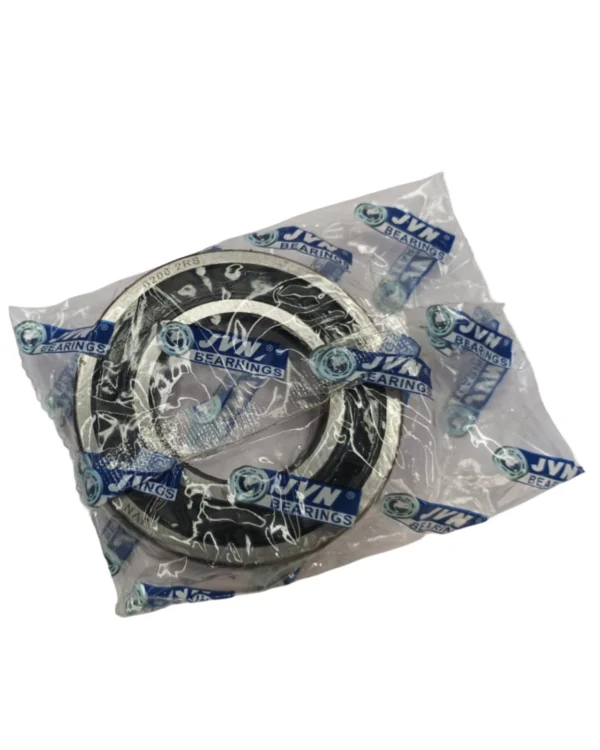 JVN 6208 2RS Ball Bearing (40x80x18mm) – Sealed Type with Rubber Seals | Z2V2+ Grade | Chrome Steel | G10 Balls | High RPM | For Fans, Motors, Grinders, Mixers, Crushers, Textile Machines, Agricultural Equipment, Bicycles, 2 Wheelers, 4 Wheelers – 1PC