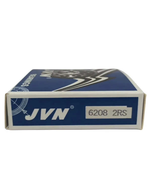 JVN 6208 2RS Ball Bearing (40x80x18mm) – Sealed Type with Rubber Seals | Z2V2+ Grade | Chrome Steel | G10 Balls | High RPM | For Fans, Motors, Grinders, Mixers, Crushers, Textile Machines, Agricultural Equipment, Bicycles, 2 Wheelers, 4 Wheelers – 1PC