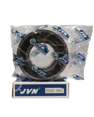 JVN DEEP GROOVE BALL BEARINGS - 6208 2RS WITH BOX - WHITE BACKGROUND