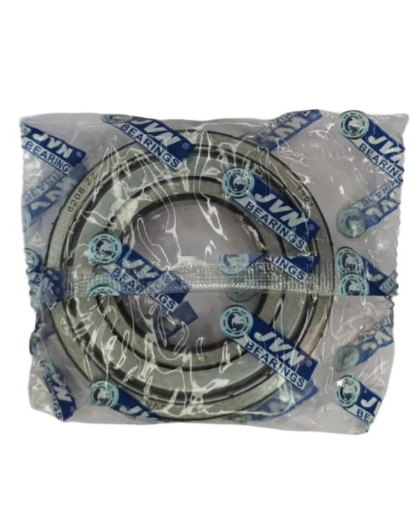 JVN 6208 ZZ Ball Bearing (40x80x18mm) – Shielded Type with Steel Shields | Z2V2+ Grade | Chrome Steel | G10 Balls | High RPM | For Fans, Motors, Grinders, Mixers, Crushers, Textile Machines, Agricultural Equipment, Bicycles, 2 Wheelers, 4 Wheelers – 1PC