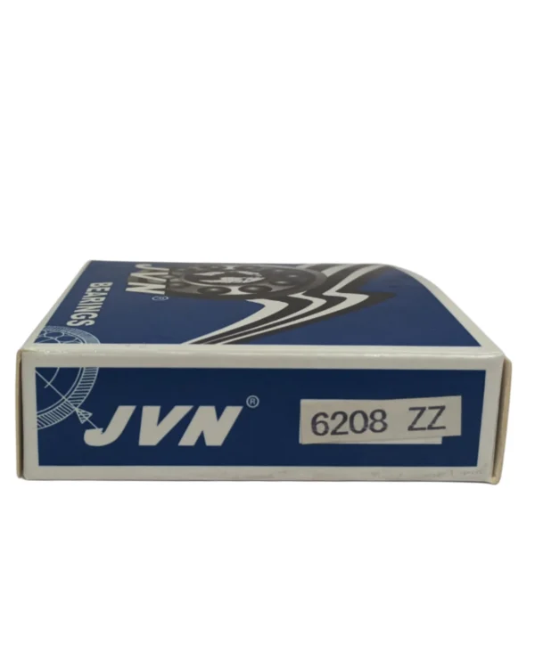 JVN 6208 ZZ Ball Bearing (40x80x18mm) – Shielded Type with Steel Shields | Z2V2+ Grade | Chrome Steel | G10 Balls | High RPM | For Fans, Motors, Grinders, Mixers, Crushers, Textile Machines, Agricultural Equipment, Bicycles, 2 Wheelers, 4 Wheelers – 1PC