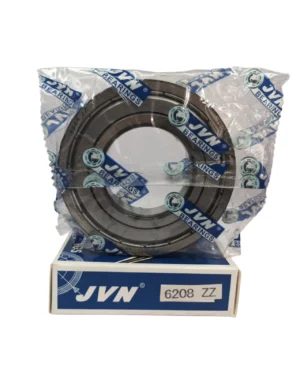 JVN DEEP GROOVE BALL BEARINGS - 6208 ZZ WITH BOX - WHITE BACKGROUND