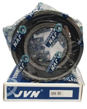 JVN DEEP GROOVE BALL BEARINGS - 6209 2RS WITH BOX - WHITE BACKGROUND