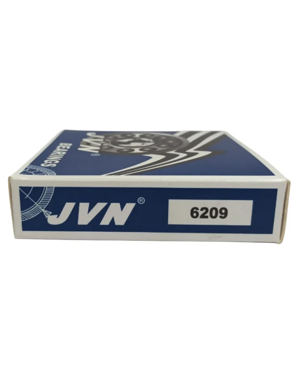 JVN 6209 Ball Bearing (45x85x19mm) – Open Type | Z2V2+ Grade | Chrome Steel | G10 Balls | High RPM | For Electric Motors, Pumps, Gearboxes, Conveyor Systems, Industrial Fans, Agricultural Machinery, Compressors, General Industrial & Automotive Applications – 1PC