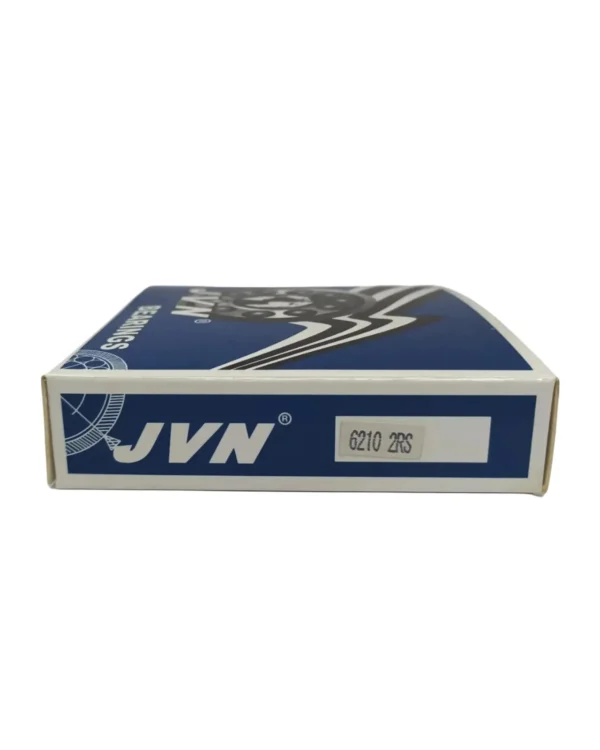 JVN 6210 2RS Ball Bearing (50x90x20mm) – Sealed Type with Rubber Seals | Z2V2+ Grade | Chrome Steel | G10 Balls | High RPM | For Fans, Motors, Grinders, Mixers, Crushers, Textile Machines, Agricultural Equipment, Bicycles, 2 Wheelers, 4 Wheelers – 1PC