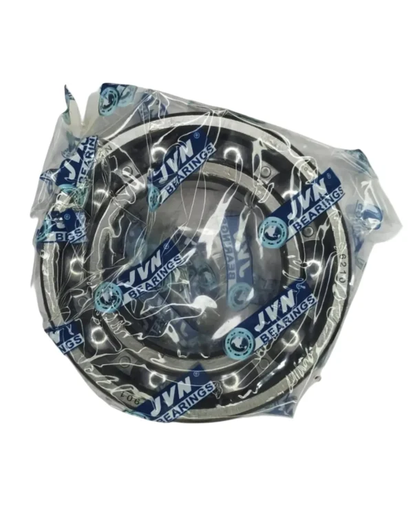 JVN 6210 Ball Bearing (50x90x20mm) – Open Type | Z2V2+ Grade | Chrome Steel | G10 Balls | High RPM | For Electric Motors, Pumps, Gearboxes, Conveyor Systems, Industrial Fans, Agricultural Machinery, Water Pumps, General Industrial & Automotive Applications – 1PC