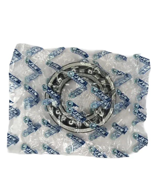JVN 6211 Ball Bearing (55x100x21mm) | Open Type | Z2V2+ Grade | Chrome Steel | G10 Balls | High RPM | For Fans, Motors, Grinders, Mixers, Crushers, Textile Machines, Agricultural Equipment, Bicycles, 2 Wheelers, 3 Wheelers, 4 Wheelers, Trucks, Buses, General Industrial - 1PC