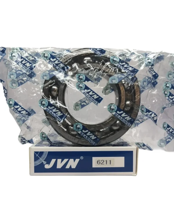 JVN DEEP GROOVE BALL BEARINGS - 6211 WITH BOX - WHITE BACKGROUND