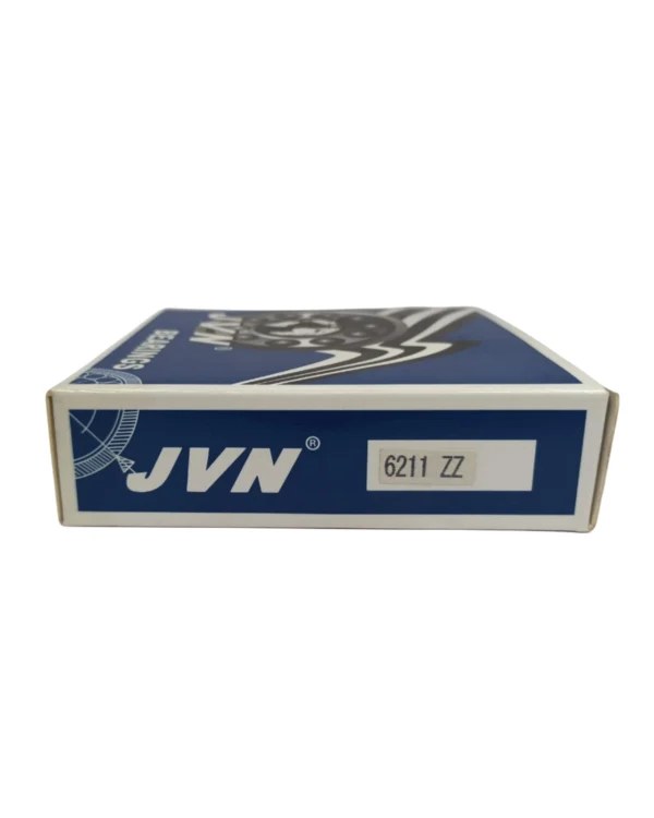JVN 6211 ZZ Ball Bearing (55x100x21mm) – Shielded Type with Steel Shields | Z2V2+ Grade | Chrome Steel | G10 Balls | High RPM | For Fans, Motors, Grinders, Mixers, Crushers, Textile Machines, Agricultural Equipment, Bicycles, 2 Wheelers, 4 Wheelers – 1PC